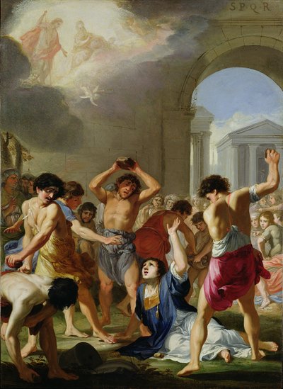 The Martyrdom of St. Stephen by Jacques Stella